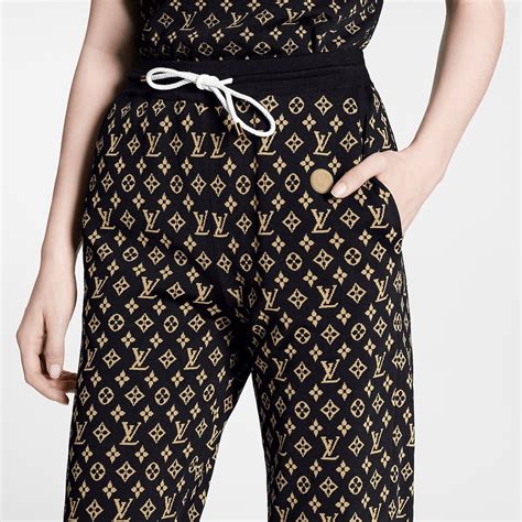 louis vuitton jogger suit|Louis Vuitton monogram pant.